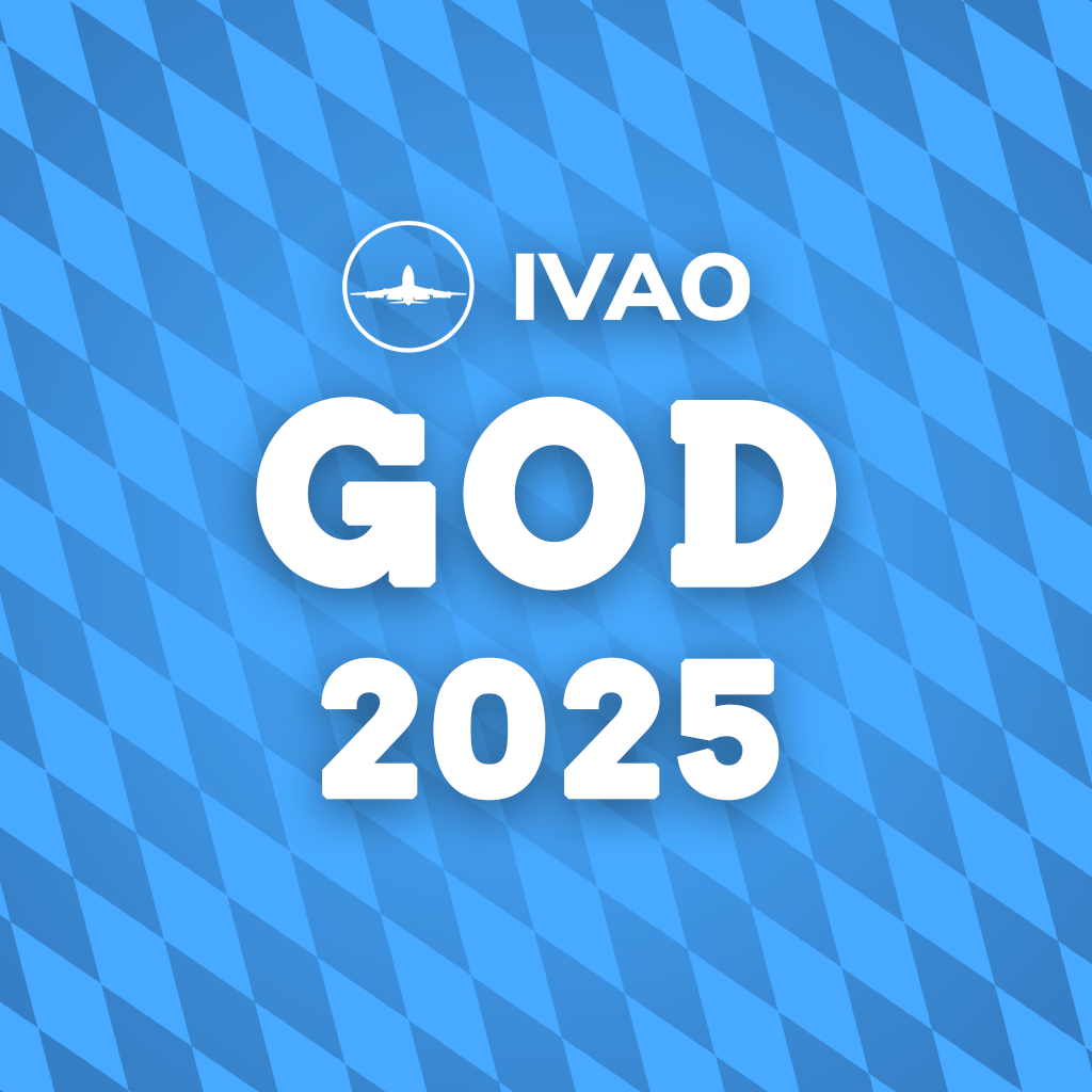 Für die Teilnahme am Gruppenflug am IVAO Global Online Day 2025 (16.03.2025)